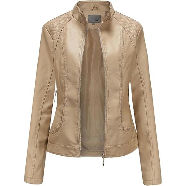 まぁ.♡さん専用★新品未使用★Faux leather crop jacket Faux Leather Jacket Women Cropped Faux Leather Textured